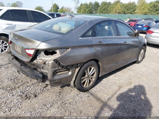 2014 Hyundai Sonata Gls მანქანა იყიდება აუქციონზე, vin: 5NPEB4AC1EH872021, აუქციონის ნომერი: 44872981