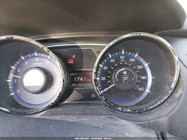 2014 Hyundai Sonata Gls მანქანა იყიდება აუქციონზე, vin: 5NPEB4AC1EH872021, აუქციონის ნომერი: 44872981