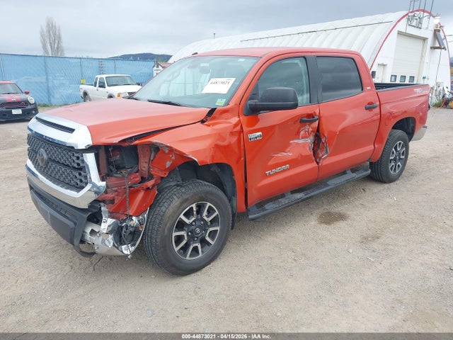 2018 Toyota Tundra Sr5 5.7l V8 მანქანა იყიდება აუქციონზე, vin: 5TFDY5F14JX754924, აუქციონის ნომერი: 44873021