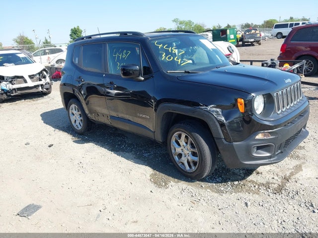 2018 Jeep Renegade Latitude 4x4 მანქანა იყიდება აუქციონზე, vin: ZACCJBBB0JPH95728, აუქციონის ნომერი: 44873047