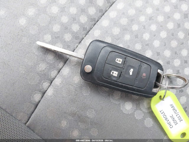 1G1JB5SHXH4149947 Chevrolet Sonic Ls Auto