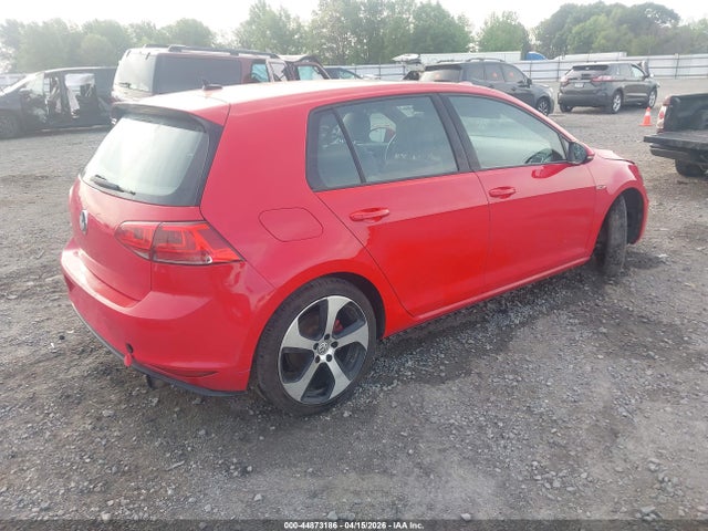 2015 Volkswagen Golf Gti 2.0t Autobahn 4-door მანქანა იყიდება აუქციონზე, vin: 3VW4T7AU6FM026429, აუქციონის ნომერი: 44873186