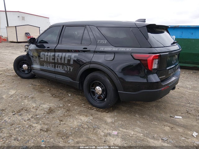 44873189 :رقم المزاد ، 1FM5K8AC8SGB47681 vin ، 2025 Ford Police Interceptor Utility مزاد بيع