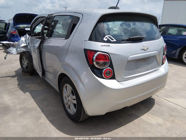 2015 Chevrolet Sonic Lt Auto მანქანა იყიდება აუქციონზე, vin: 1G1JC6SH3F4135260, აუქციონის ნომერი: 44873195