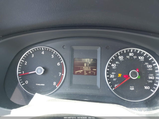 2012 Volkswagen Jetta 2.5l Se მანქანა იყიდება აუქციონზე, vin: 3VWDX7AJ6CM415609, აუქციონის ნომერი: 44873213