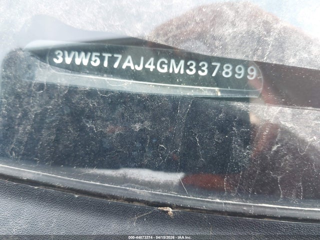 44873274 :رقم المزاد ، 3VW5T7AJ4GM337899 vin ، 2016 Volkswagen Jetta 2.0t Gli Se مزاد بيع