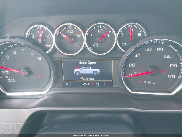 2019 Chevrolet Silverado 1500 Rst მანქანა იყიდება აუქციონზე, vin: 3GCUYEED6KG169277, აუქციონის ნომერი: 44873291