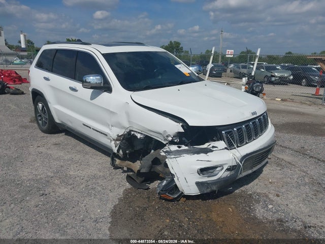 2018 Jeep Grand Cherokee Limited 4x4 მანქანა იყიდება აუქციონზე, vin: 1C4RJFBG0JC127560, აუქციონის ნომერი: 44873354