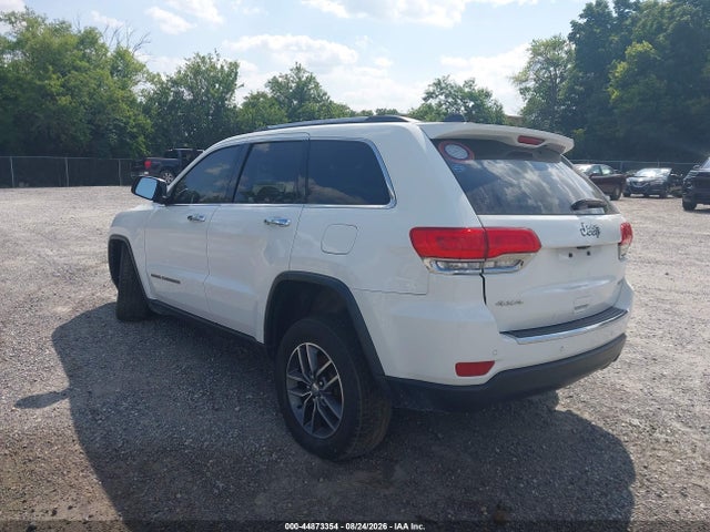 44873354 :رقم المزاد ، 1C4RJFBG0JC127560 vin ، 2018 Jeep Grand Cherokee Limited 4x4 مزاد بيع