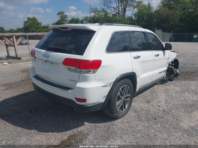 44873354 :رقم المزاد ، 1C4RJFBG0JC127560 vin ، 2018 Jeep Grand Cherokee Limited 4x4 مزاد بيع