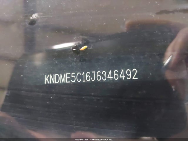 Aukcja sprzedaży 2018 Kia Sedona Sx Limited, vin: KNDME5C16J6346492, numer aukcji: 44873387