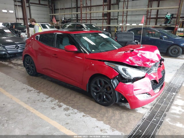 44873522 :رقم المزاد ، KMHTC6AD2CU045877 vin ، 2012 Hyundai Veloster Base W/gray مزاد بيع