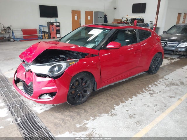 2012 Hyundai Veloster Base W/gray მანქანა იყიდება აუქციონზე, vin: KMHTC6AD2CU045877, აუქციონის ნომერი: 44873522