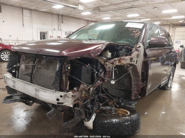 2011 Toyota Highlander Base V6 მანქანა იყიდება აუქციონზე, vin: 5TDBK3EH2BS072126, აუქციონის ნომერი: 44873559