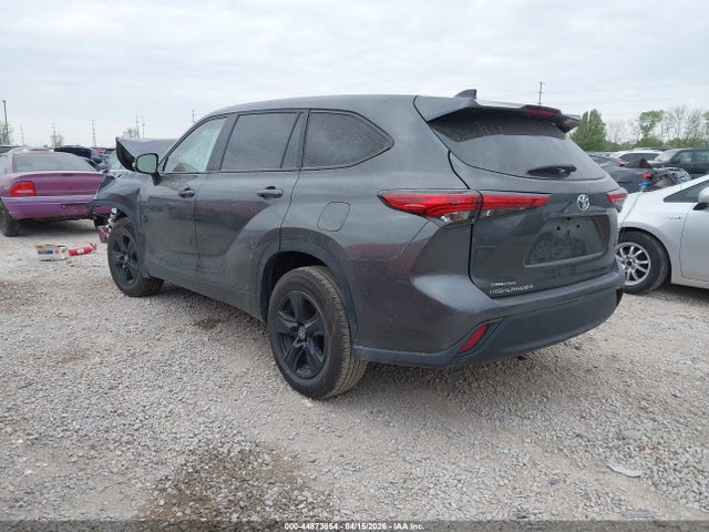 2023 Toyota Highlander L მანქანა იყიდება აუქციონზე, vin: 5TDKDRAH5PS027921, აუქციონის ნომერი: 44873654