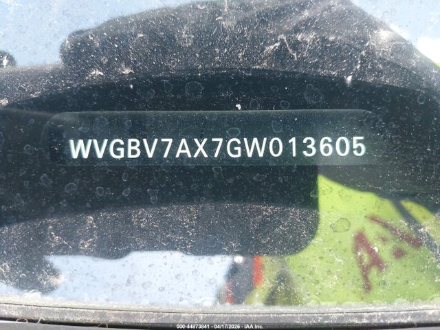 Продаж на аукціоні авто 2016 Volkswagen Tiguan S, vin: WVGBV7AX7GW013605, номер лоту: 44873841