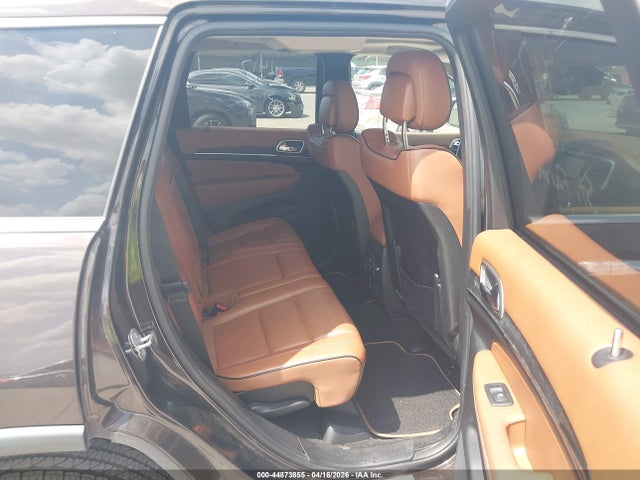 Продажа на аукционе авто 2013 Jeep Grand Cherokee Overland Summit, vin: 1C4RJECG6DC597833, номер лота: 44873855