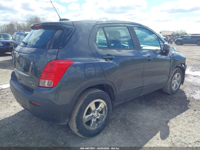 Aukcja sprzedaży 2016 Chevrolet Trax 1ls, vin: 3GNCJNSB3GL272763, numer aukcji: 44873931