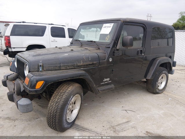 2006 Jeep Wrangler Unlimited მანქანა იყიდება აუქციონზე, vin: 1J4FA44S06P717504, აუქციონის ნომერი: 44874163