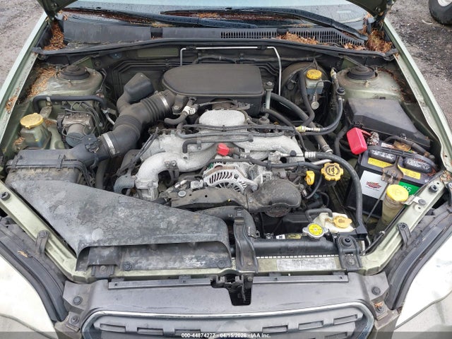 2006 Subaru Outback 2.5i მანქანა იყიდება აუქციონზე, vin: 4S4BP61C367333854, აუქციონის ნომერი: 44874277