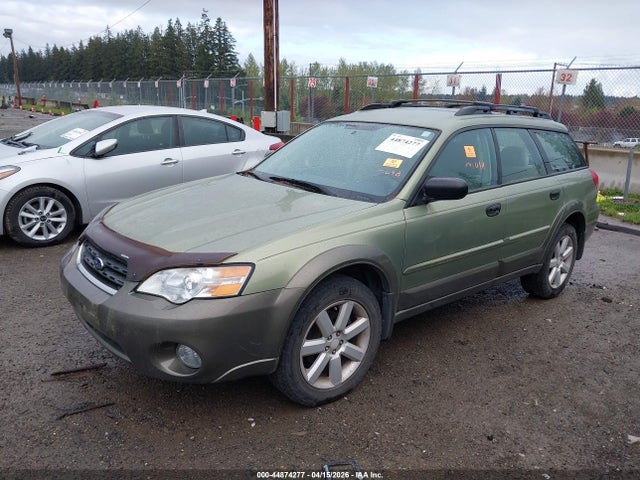 2006 Subaru Outback 2.5i მანქანა იყიდება აუქციონზე, vin: 4S4BP61C367333854, აუქციონის ნომერი: 44874277