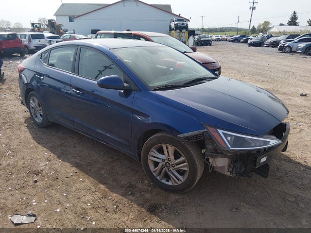 2020 Hyundai Elantra Sel მანქანა იყიდება აუქციონზე, vin: 5NPD84LF0LH542529, აუქციონის ნომერი: 44874344
