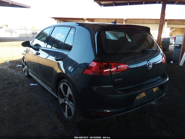 44874372 :رقم المزاد ، 3VW4T7AU5HM071140 vin ، 2017 Volkswagen Golf Gti Autobahn 4-door/s 4-door/se 4-door/sport 4-door مزاد بيع