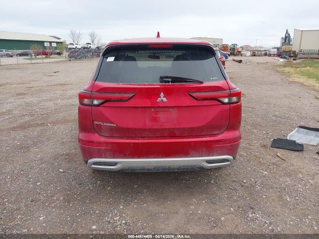 44874405 :رقم المزاد ، JA4J4UA83NZ026724 vin ، 2022 Mitsubishi Outlander Black Edition S-awc/se 2.5 S-awc/se Launch Edition S-awc مزاد بيع