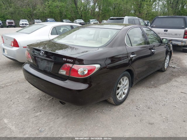 Продажа на аукционе авто 2004 Lexus Es 330, vin: JTHBA30G740022778, номер лота: 44874437