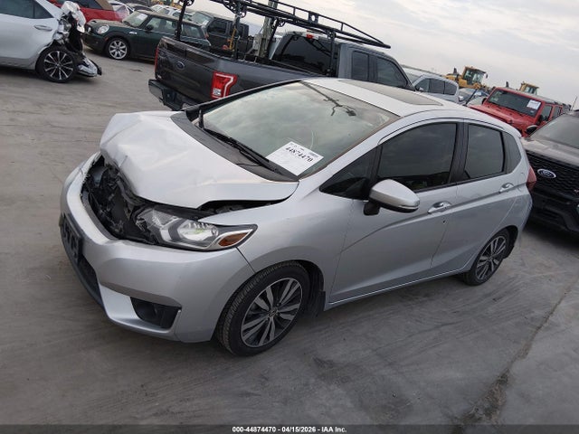 44874470 :رقم المزاد ، 3HGGK5H8XFM716251 vin ، 2015 Honda Fit Ex/ex-l مزاد بيع