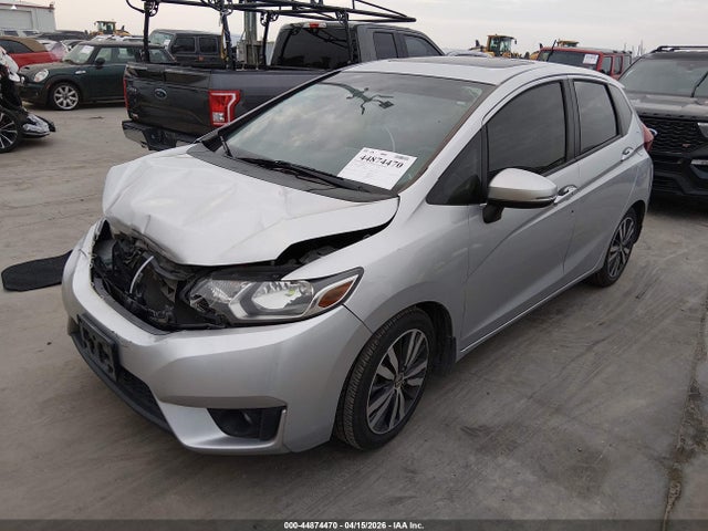 44874470 :رقم المزاد ، 3HGGK5H8XFM716251 vin ، 2015 Honda Fit Ex/ex-l مزاد بيع