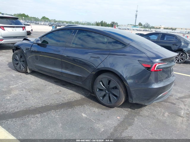 2026 Tesla Model 3 Premium Rear-wheel Drive/standard Rear-wheel Drive მანქანა იყიდება აუქციონზე, vin: 5YJ3E1EAXTF128046, აუქციონის ნომერი: 44874507