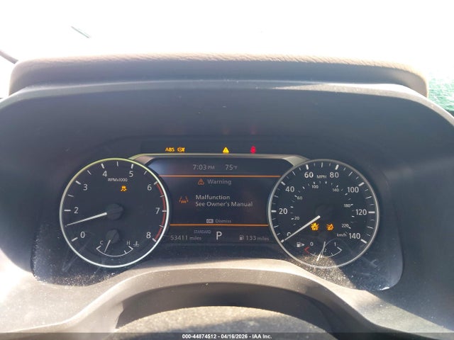 2022 Nissan Rogue Sv Fwd მანქანა იყიდება აუქციონზე, vin: 5N1BT3BA9NC673166, აუქციონის ნომერი: 44874512