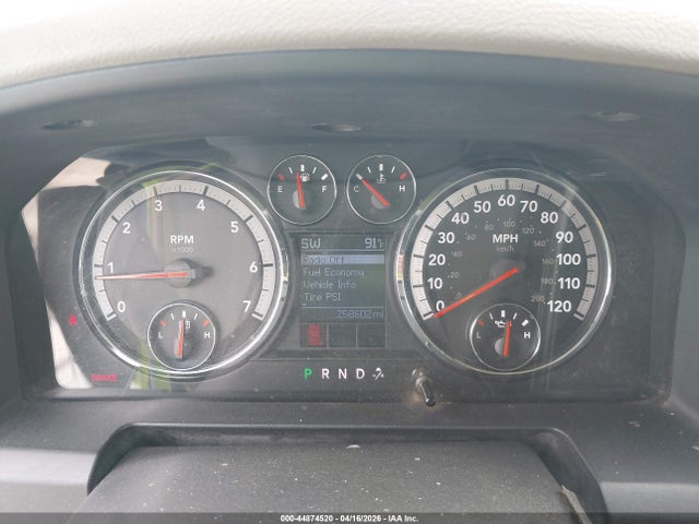 44874520 :رقم المزاد ، 1D7RB1CP9AS109570 vin ، 2010 Dodge Ram 1500 Slt/sport/trx مزاد بيع
