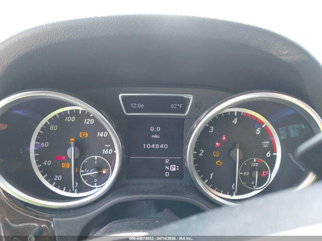 Aukcja sprzedaży 2012 Mercedes-benz Ml 350 Bluetec 4matic, vin: 4JGDA2EB9CA040608, numer aukcji: 44874522