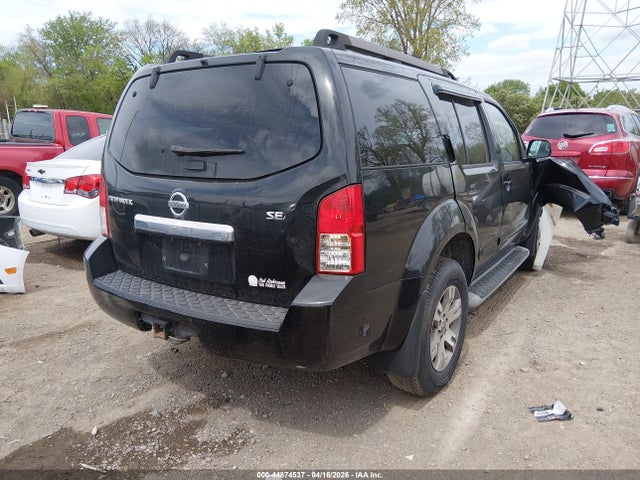 2009 Nissan Pathfinder Se მანქანა იყიდება აუქციონზე, vin: 5N1AR18B39C615834, აუქციონის ნომერი: 44874537