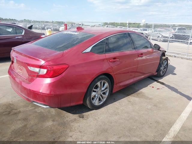 2018 Honda Accord Lx მანქანა იყიდება აუქციონზე, vin: 1HGCV1F12JA067636, აუქციონის ნომერი: 44874543