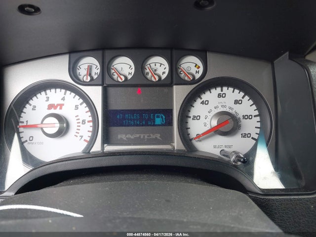 2010 Ford F-150 Svt Raptor მანქანა იყიდება აუქციონზე, vin: 1FTEX1EV9AFA75158, აუქციონის ნომერი: 44874560
