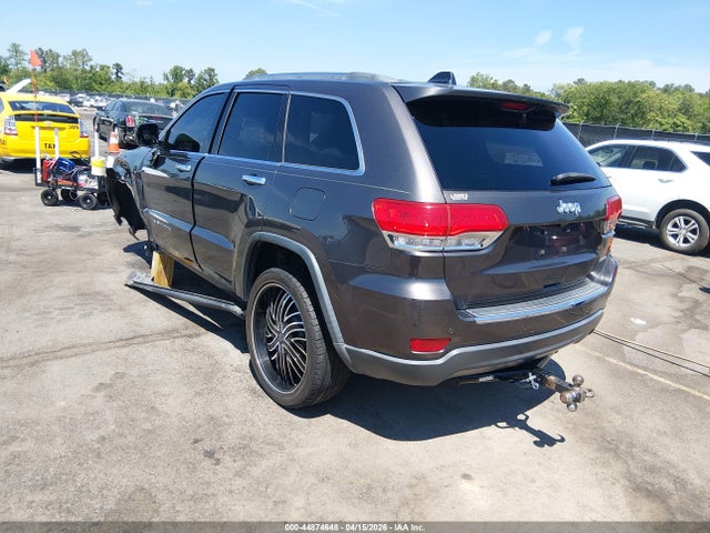 2017 Jeep Grand Cherokee Limited 4x2 მანქანა იყიდება აუქციონზე, vin: 1C4RJEBG1HC752005, აუქციონის ნომერი: 44874648