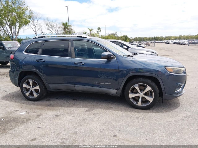 Продаж на аукціоні авто 2020 Jeep Cherokee Limited Fwd, vin: 1C4PJLDB9LD556507, номер лоту: 44874709