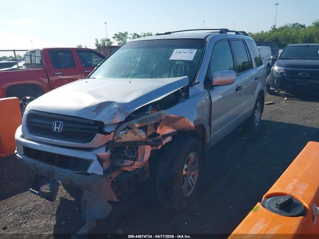 44874734 :رقم المزاد ، 2HKYF18484H618142 vin ، 2004 Honda Pilot Ex مزاد بيع