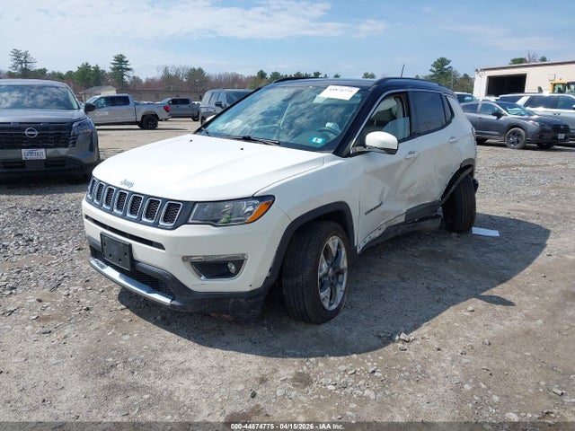 44874775 :رقم المزاد ، 3C4NJDCB1KT791846 vin ، 2019 Jeep Compass Limited 4x4 مزاد بيع