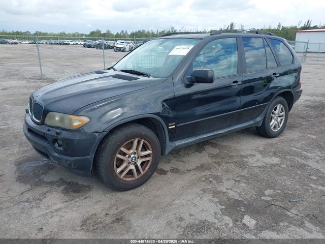 2005 Bmw X5 3.0i მანქანა იყიდება აუქციონზე, vin: 5UXFA13535LY14555, აუქციონის ნომერი: 44874828