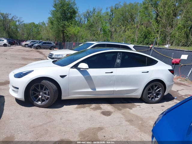 44874943 :رقم المزاد ، 5YJ3E1EA9MF923493 vin ، 2021 Tesla Model 3 Standard Range Plus Rear-wheel Drive مزاد بيع