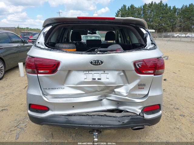 44874955 :رقم المزاد ، 5XYPGDA39KG432576 vin ، 2019 Kia Sorento 2.4l Lx مزاد بيع
