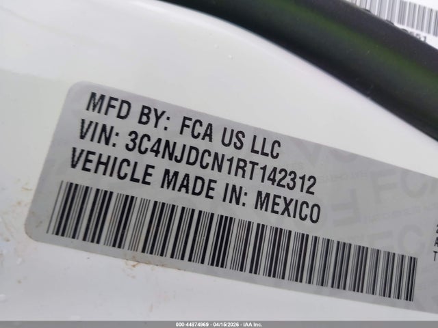 Aukcja sprzedaży 2024 Jeep Compass Limited 4x4, vin: 3C4NJDCN1RT142312, numer aukcji: 44874969
