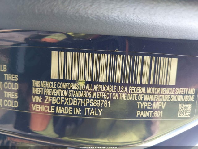 2017 FIAT 500X ZFBCFXDB7HP589781 Photo 8