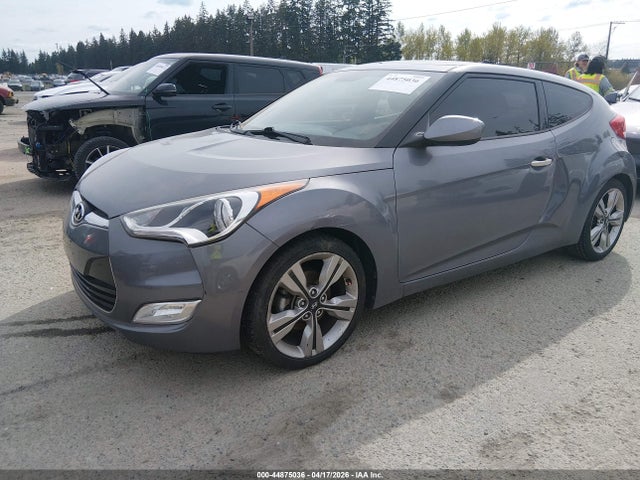 2016 Hyundai Veloster მანქანა იყიდება აუქციონზე, vin: KMHTC6AD6GU291935, აუქციონის ნომერი: 44875036