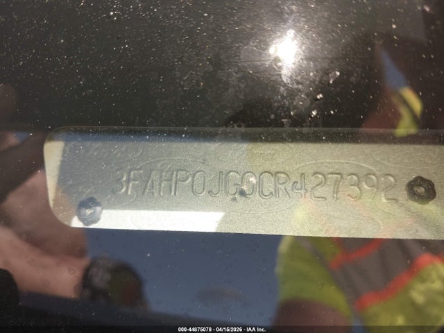 Aukcja sprzedaży 2012 Ford Fusion Sel, vin: 3FAHP0JG0CR427392, numer aukcji: 44875078
