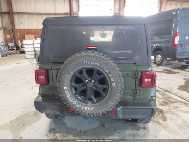 Auction sale of the 2021 Jeep Wrangler Unlimited Willys 4x4, vin: 1C4HJXDG4MW579996, lot number: 44875107